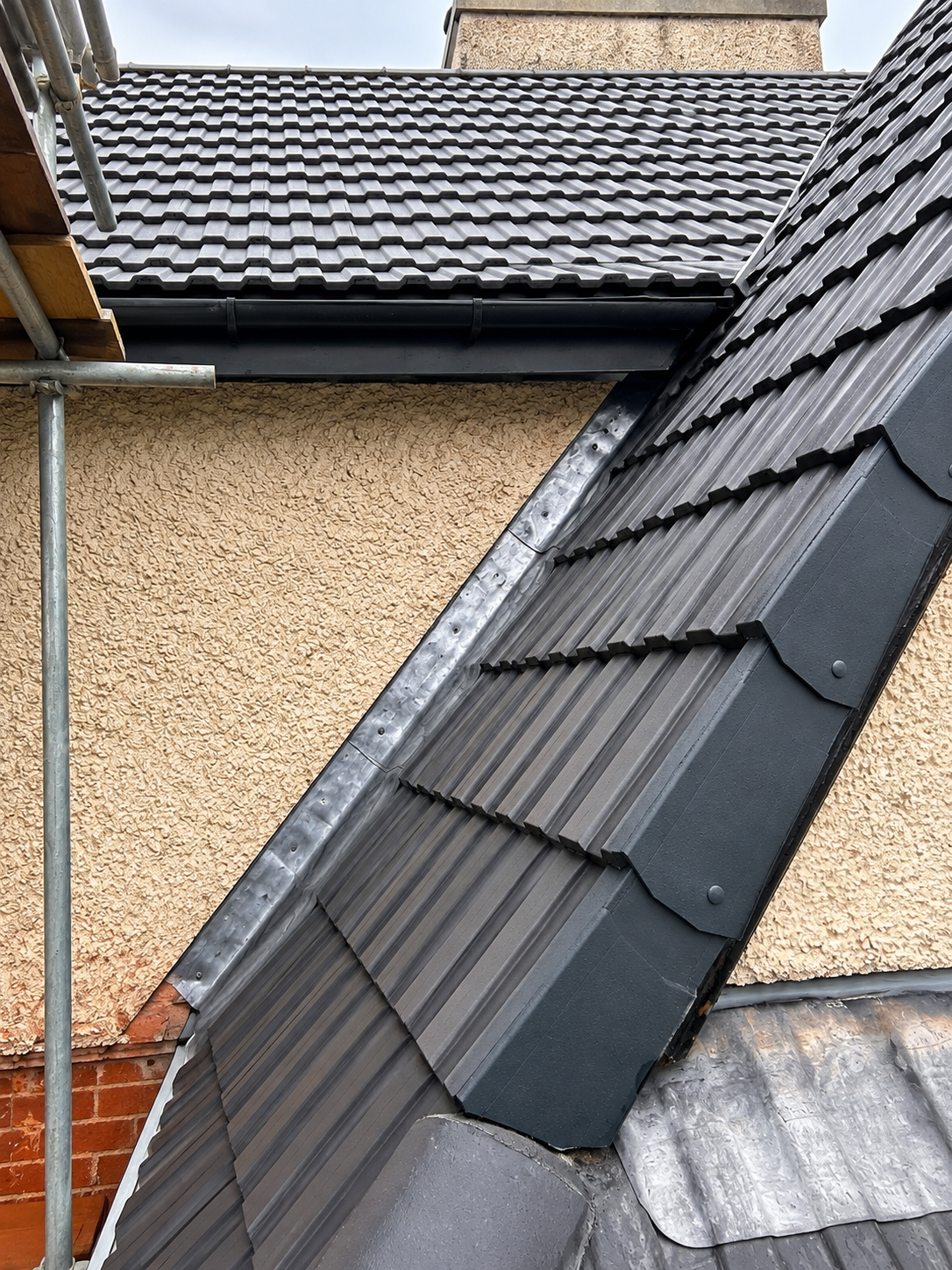 Roofing and leadwork completed by K. Wright Roofing Services