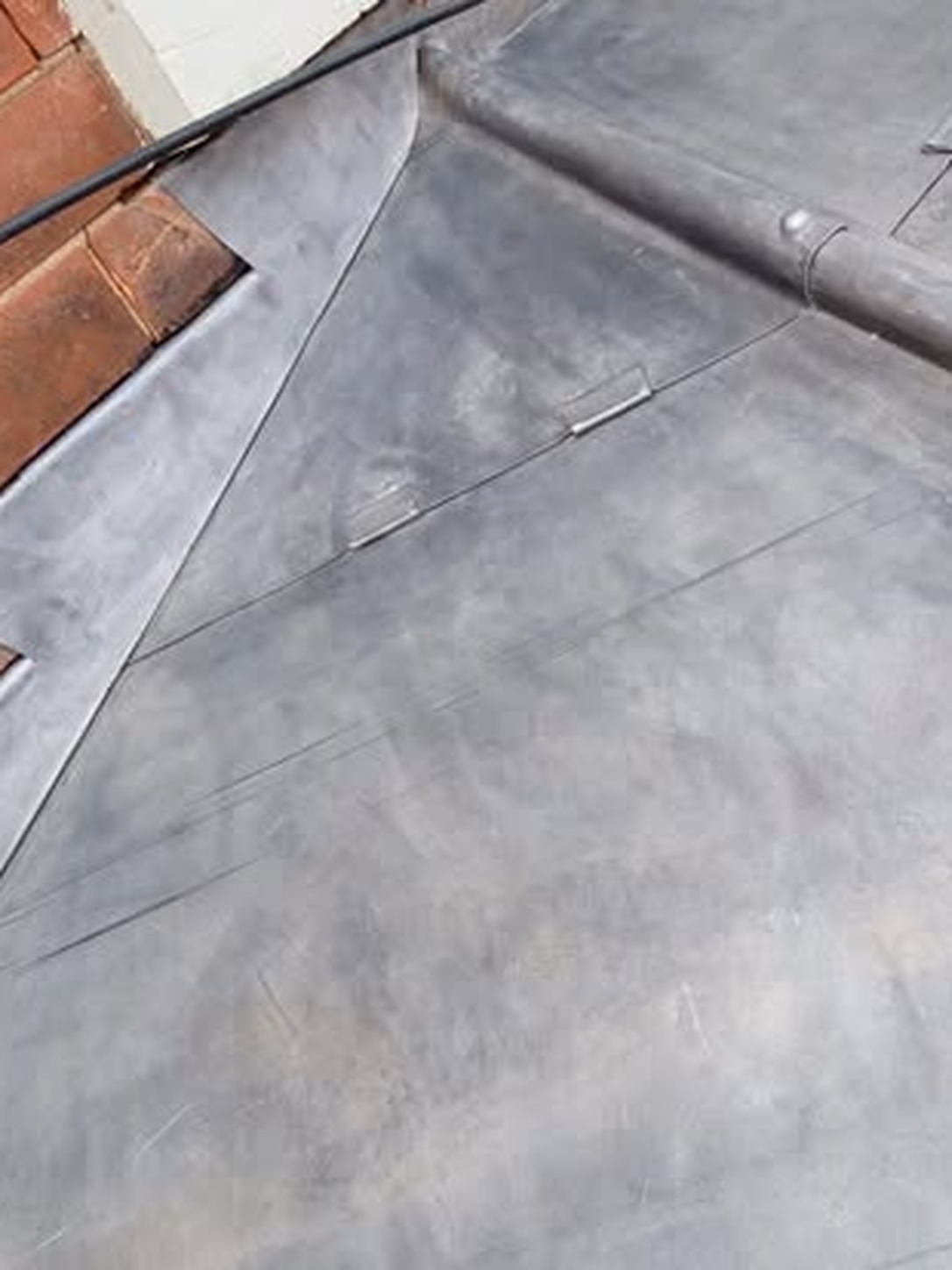 Leadwork example two finished leadwork detail by K. Wright Roofing Services